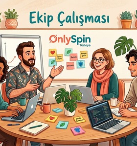 OnlySpin Türkiye ekip çalışması