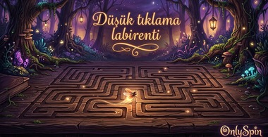 DüşükTıklamaLabirenti — OnlySpin odak ve dikkat oyunu