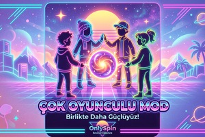 OnlySpin çok oyunculu mod görüntüsü